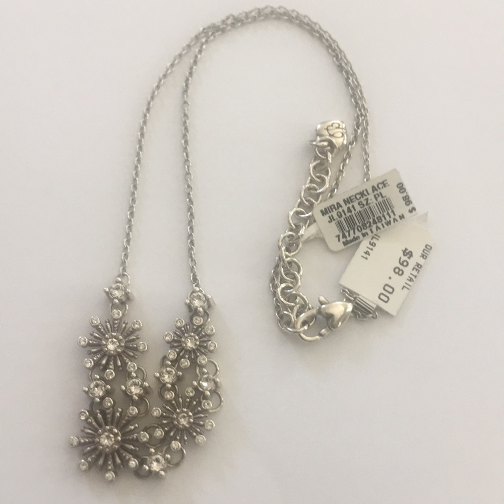 NWT Brighton Silver Necklace. A-38